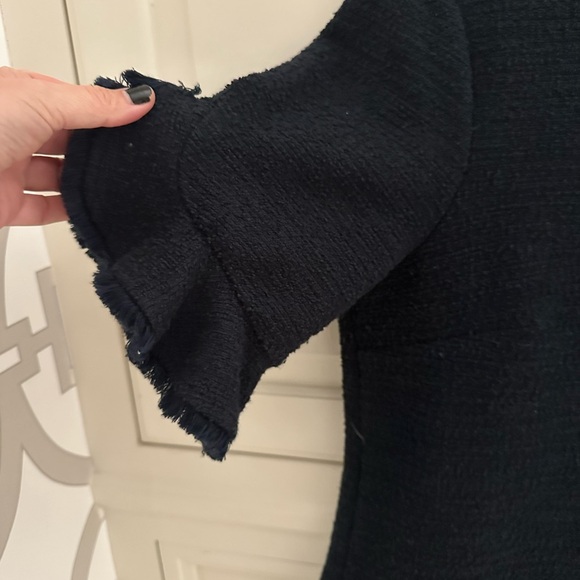 Banana Republic Midnight Textured Blouse medium - Picture 4 of 6